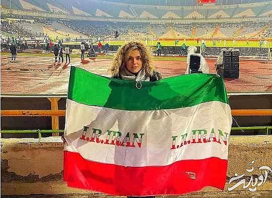 جنجال عکس دنیا مدنی در ورزشگاه آزادی ! - چطورتونستی بری ؟!